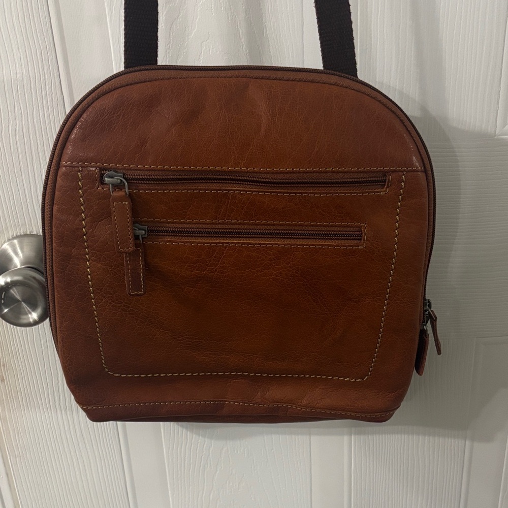 Jack George’s Brown Leather Men's Bag